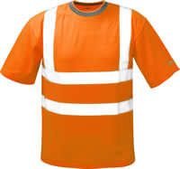 Warn-T-Shirt Polyester orange